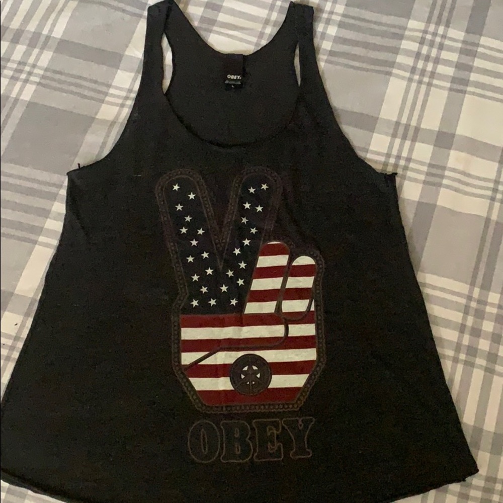 OBEY American Peace Tank Top